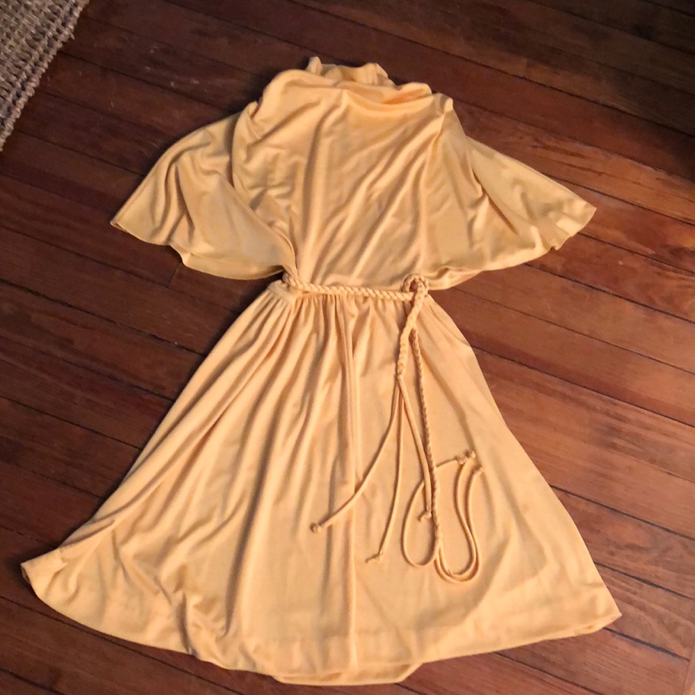 Vintage lemon dress